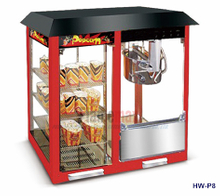 HW-P8 Popcorn Machine & Warming Showcase