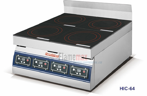 HIC-64 4-Plate Commercial Induction Cooker
