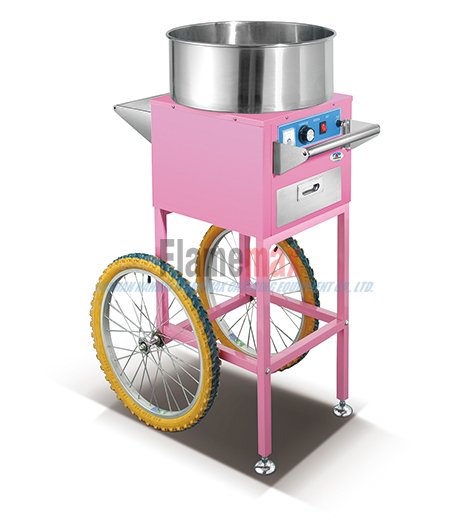 CC-11C Electric Cotton Candy Machine With Cart made in China