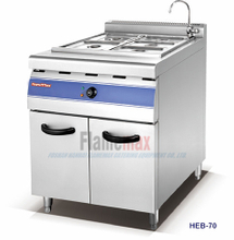 HGB-90 Gas Bain Marie with Cabinet
