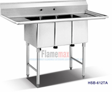 HSB-612TA Triple sink table (American style)
