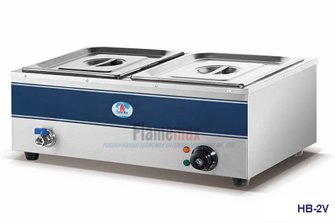 HB-2VB 2 head electric bain marie