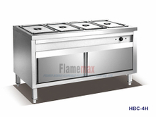 HBC-4H 4-Pan Bain Marie with Cabinet(electric)