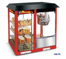 HW-P16 Popcorn Machine & Warming Showcase