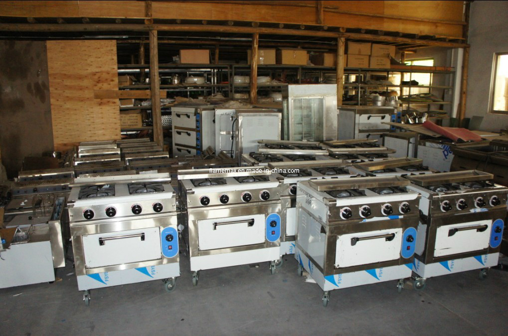 HGR-94E 4-Burner Gas Range with Electric Oven
